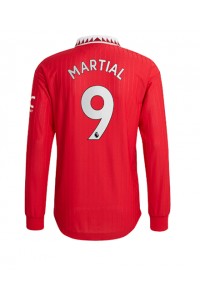 Fotbalové Dres Manchester United Anthony Martial #9 Domácí Oblečení 2022-23 Dlouhý Rukáv